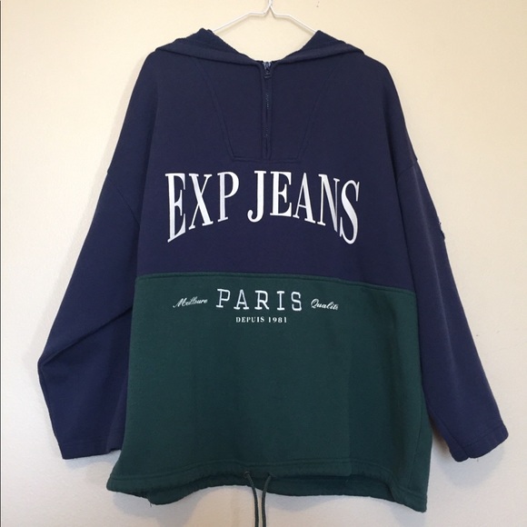 Express Tops - vtg   exp   j e a n s   p u l l o v e r